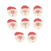 Decorazioni Di Zucchero Babbo Natale - FunCakes - 8 Unità -Vendite Costumi R1Q6