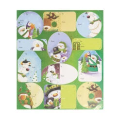 Etichette Adesive Regali Di Natale - 3 Fogli