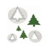 Tagliapasta Alberi Di Natale - PME - 3 Unità -Vendite Costumi SHBB