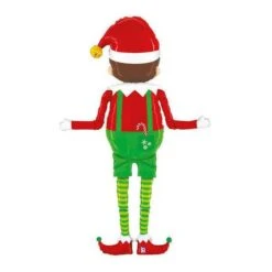 Palloncino Elfo Di Natale 1,10 X 1,68 M - Grabo -Vendite Costumi TSGL 1