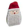Calendario D'Avvento Babbo Natale In Legno Da 49 X 5,5 X 31 Cm -Vendite Costumi UYHY