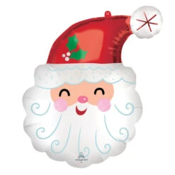 Pallone Testa Di Babbo Natale 48 X 68 Cm - Anagramma