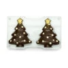 Stampo Albero Natale Di Cioccolato 15 Cm - Decora - 2 Cavità -Vendite Costumi VQ1I
