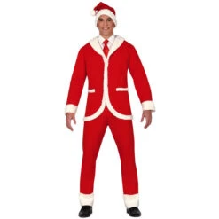 Costume Babbo Natale Con Vestito Da Uomo