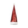 Cappello Da Babbo Natale Con Paillettes - 70 Cm