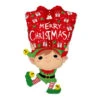 Palloncino Elfo Di Natale 1,07 M - Conver Party -Vendite Costumi Y44Y