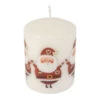 Candela Di Babbo Natale Stampata Da 8 Cm