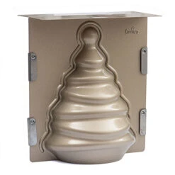 Stampo Per Albero Di Natale 3D In Metallo 19 X 21 Cm - Decora