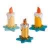 Figure Candele Di Natale Per Roscon Da 3 Cm - Dekora - 50 Unità -Vendite Costumi ZLPM