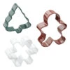 Taglierine Per Albero Di Natale, Fiocchi E Pan Di Zenzero - Wilton - 3 Pezzi -Vendite Costumi ZTQR